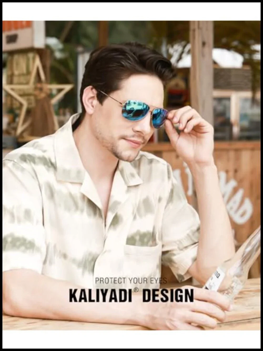 Polarized Aviator Sunglasses Lightweight UV400 Driving